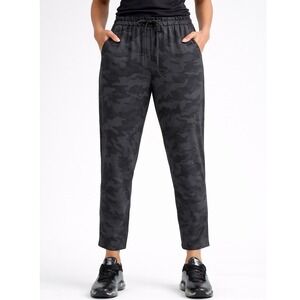 Lululemon Keep Moving 7/8 High-Rise Pant Women's 12 Incognito Camo Grey